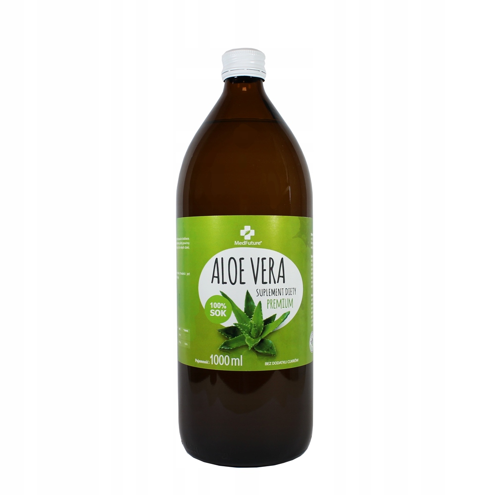

Sok aloesowy Aloe Vera Premium 1000ml aloes 99,8%