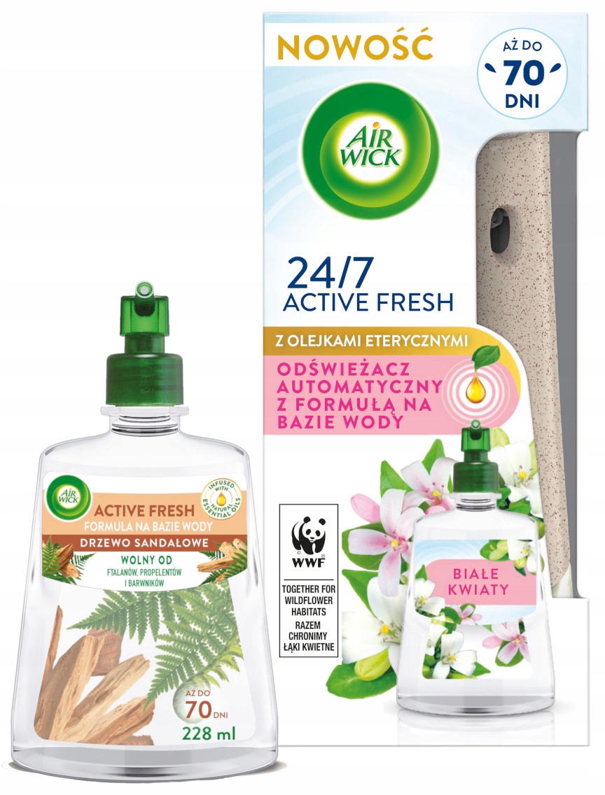 

Air Wick Active Fresh Odświeżacz wkład 456 ml