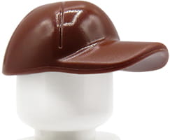 

Lego czapka z daszkiem brązowa