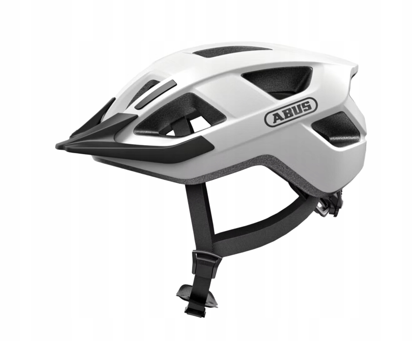 Kask Rowerowy Z Regulacją Abus Aduro 3.0 Polar White