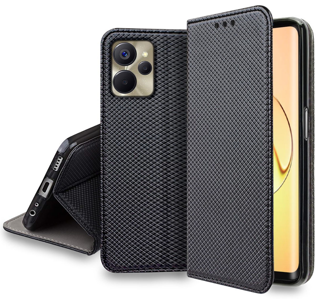 

Etui do Realme 9i 5G 10 5G Smart Magnet Szkło