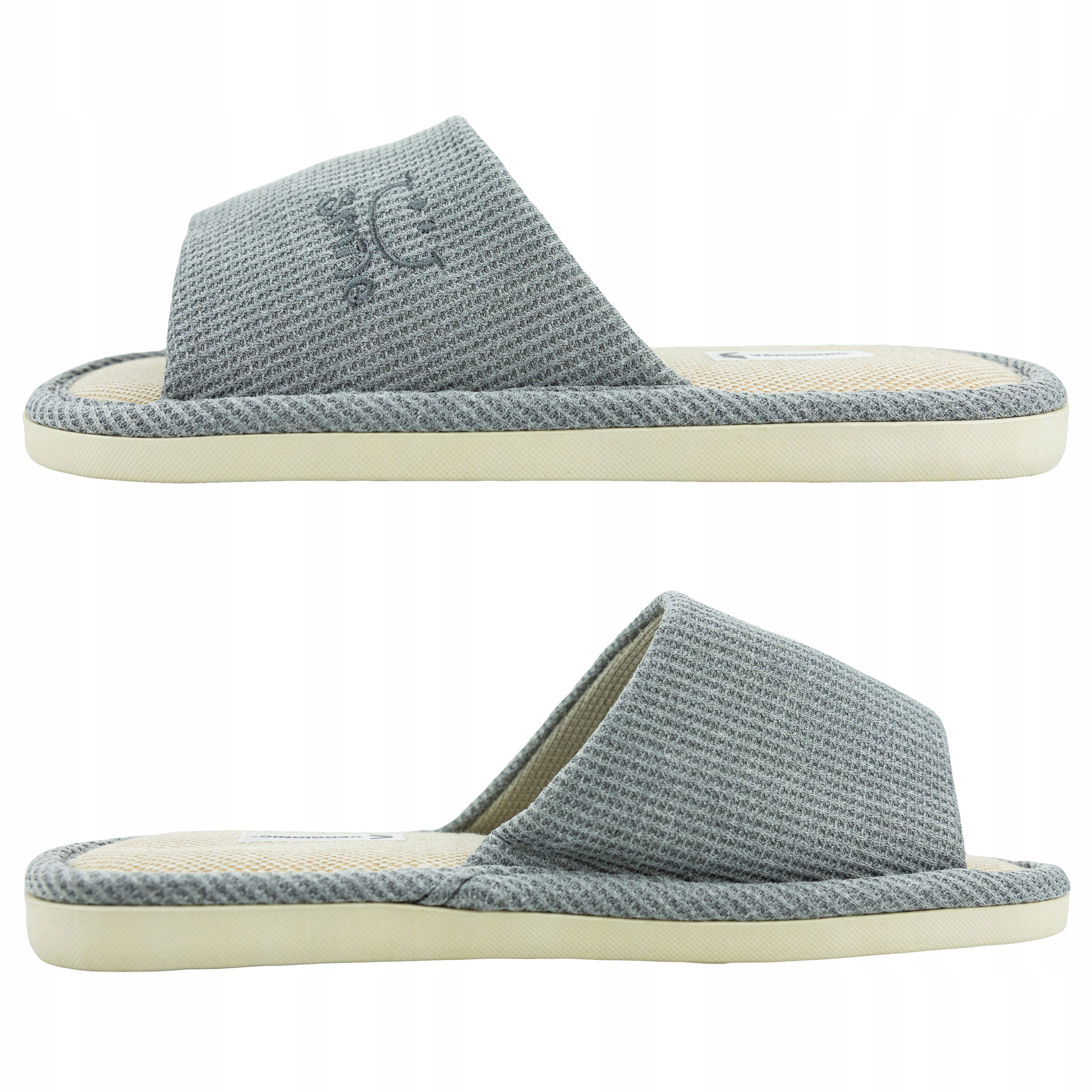 KLAPKI kapcie BUTY PANTOFLE domowe CIAPY materiał Marka inna