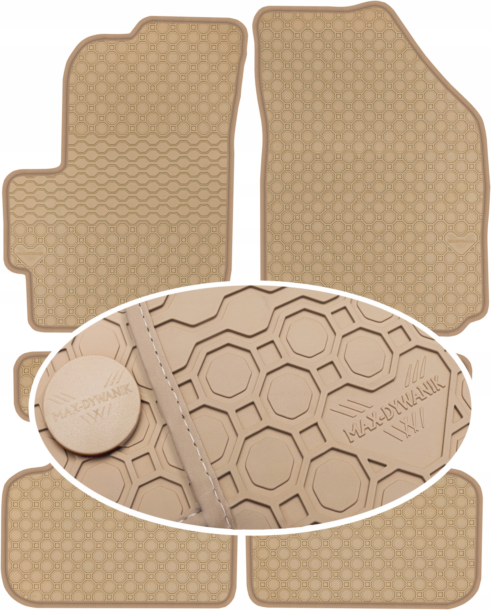 Chevrolet Matiz 2008-2011 Gumové rohože PrimeLiner