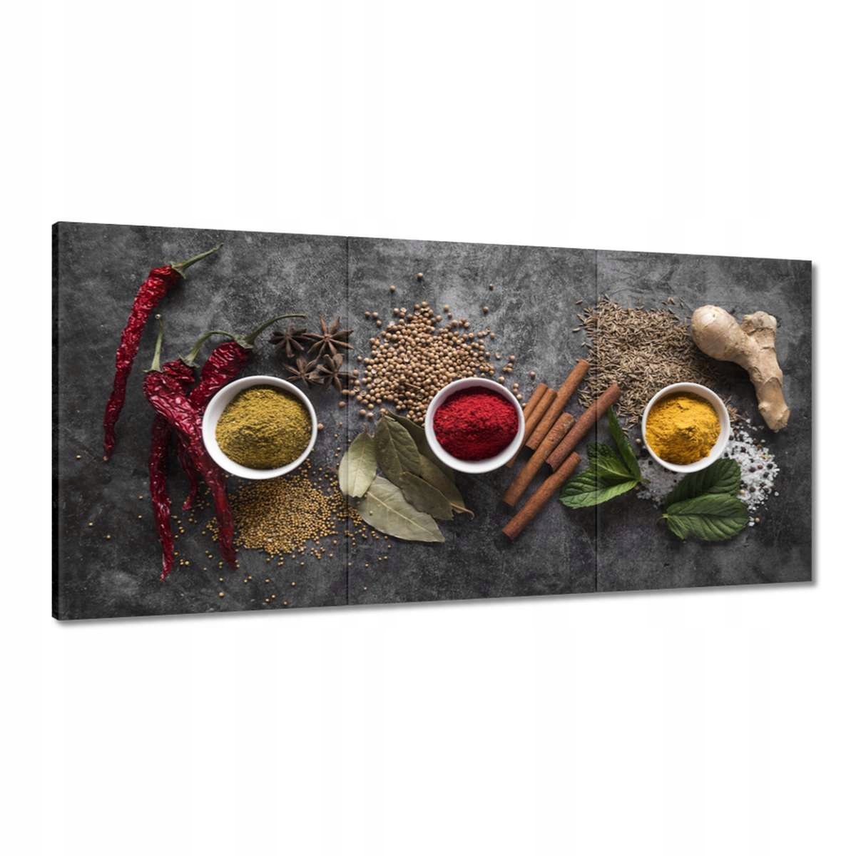 Obrazy 180x90 Triptych korenia Hot