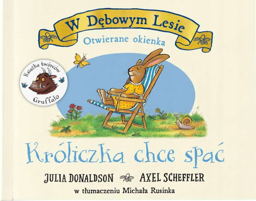 

Króliczka Chce Spać Tw Julia Donaldson Tekturka