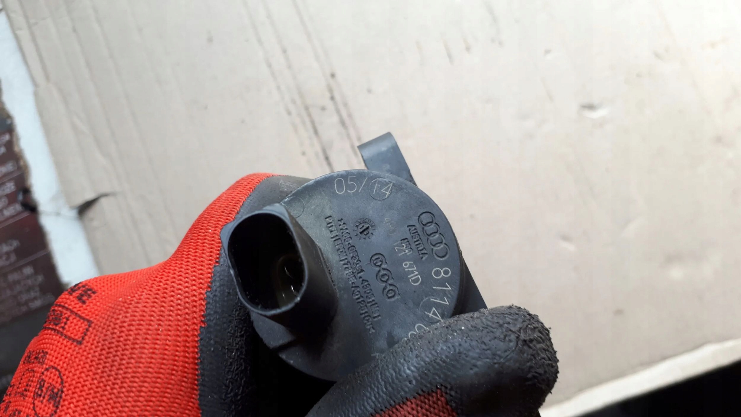 S7 4G elektroventil vode 4.0 TFSI 4H0121671D S6 C7