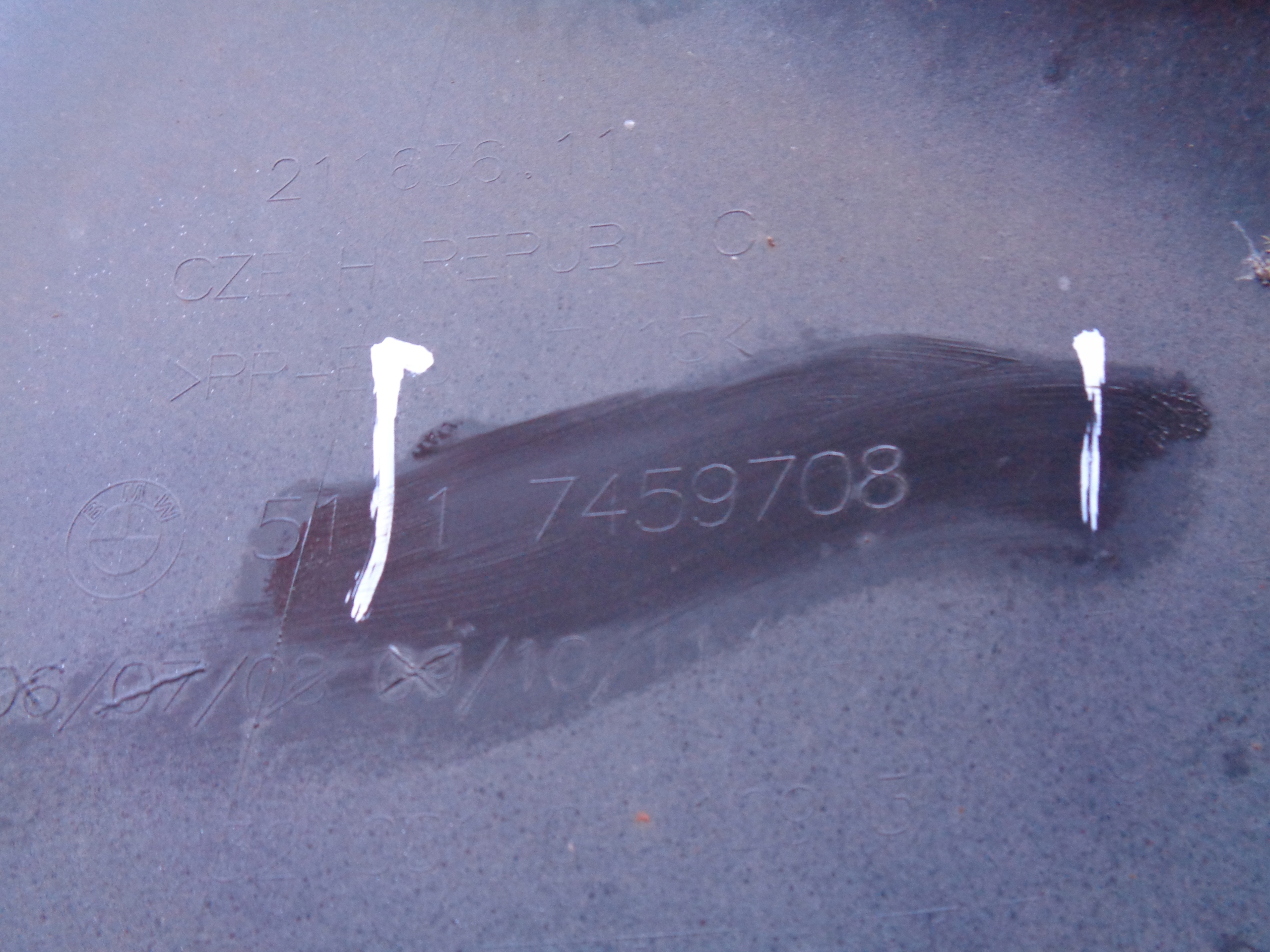 front bumper BMW 1 F40 19- NR 44378
