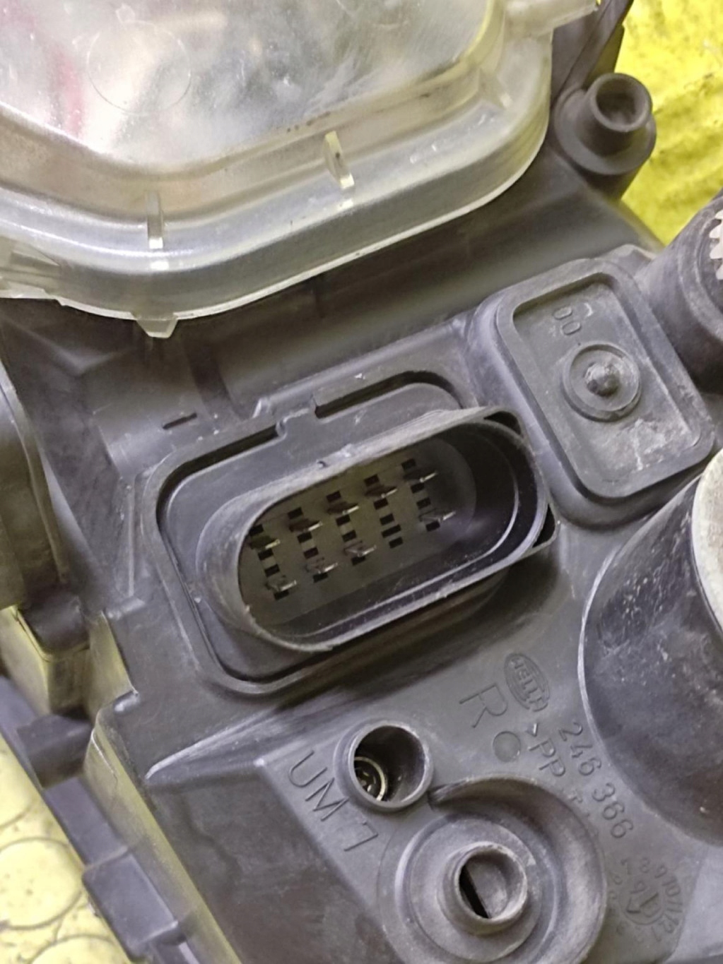 SKODA FABIA and REFLEKTOR light right front