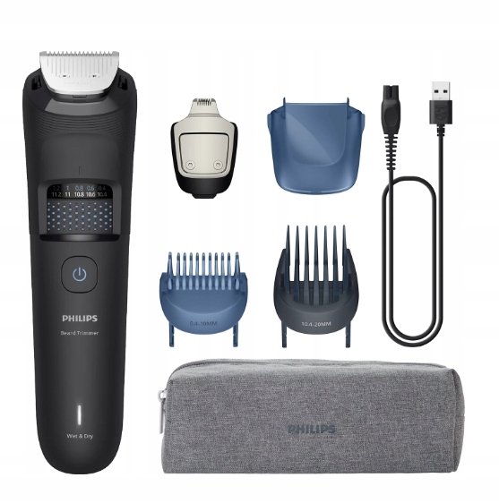 Trymer do brody Philips Beard Trimmer 5000 Series BT5765/15 Zestaw