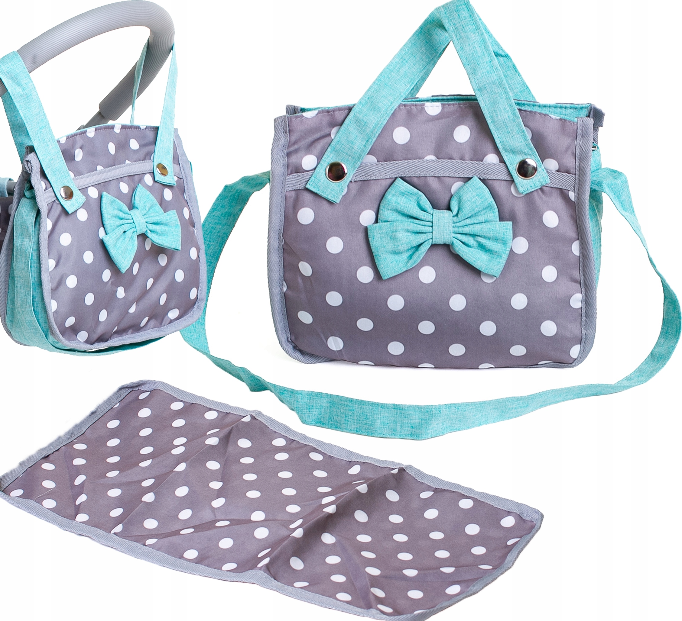 TORBA DO WÓZKA DLA LALEK Torebka z Przewijakiem