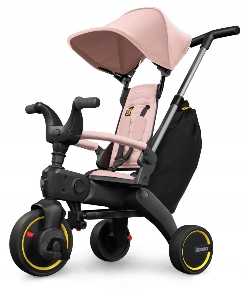 Doona Liki S3 5w1 Składany Rowerek Trójkołowy 0-20 kg Blushing Pink