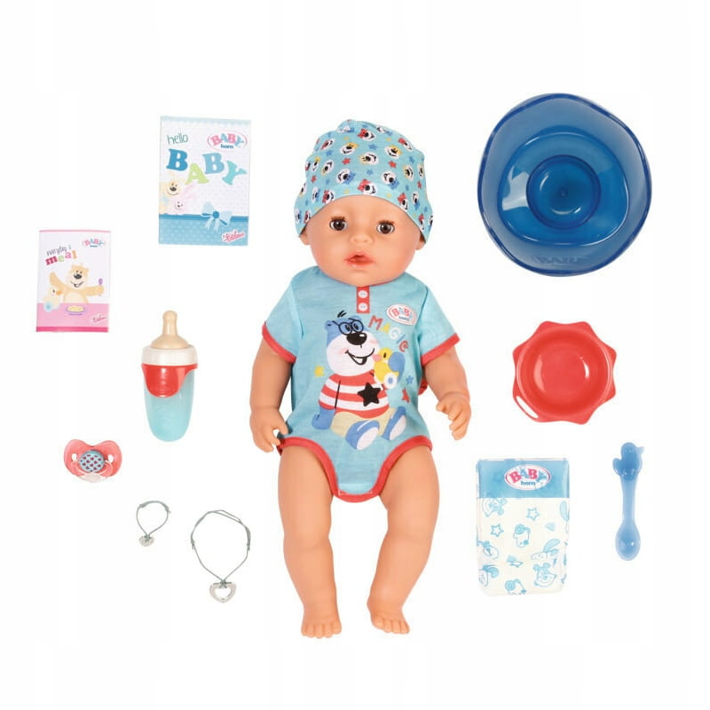 BABY BORN MAGIC BOY INTERAKTYWNA LALKA FUNKCYJNA CHŁOPIEC 43 CM BOBAS Kod producenta 834992