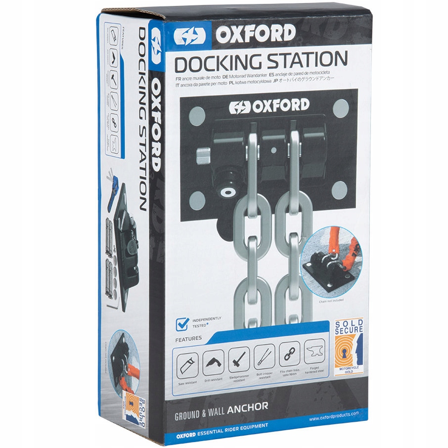 Oxford Anchor Zemná Dokovacia Kotva 4,5KG čierna