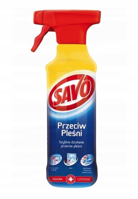 

Skuteczny Środek na Grzyb Pleśń Czarne Plamy Savo