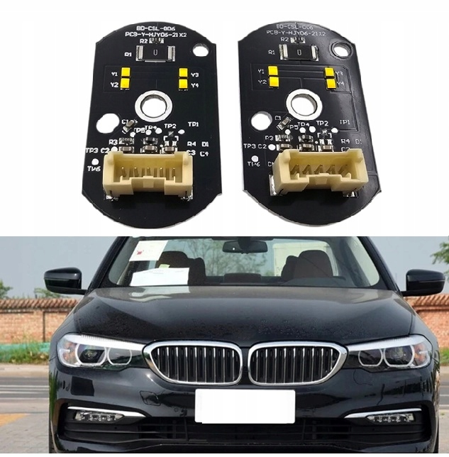 Moduly Csl Žlutý Drl Bmw 5 Series G30 G38 2018-2020 Efekt Yellow Plug&play