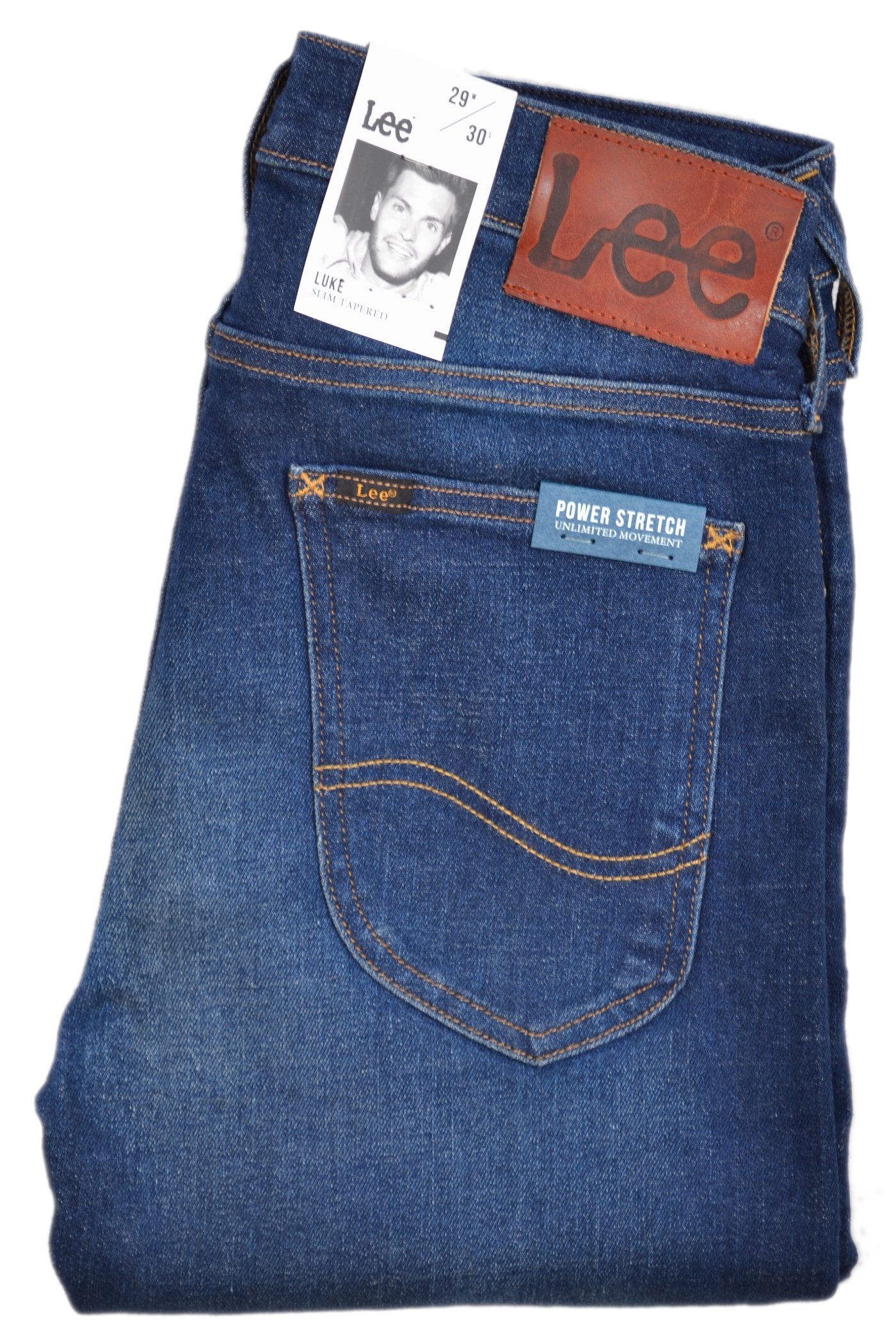 

Lee Luke Vintage Worn Jeansy Męskie Rurki W29 L30