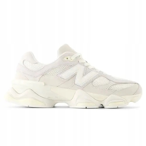 Unisexové boty New Balance 9060 U9060ERB béžové kožené, textilní, velikost 46.5
