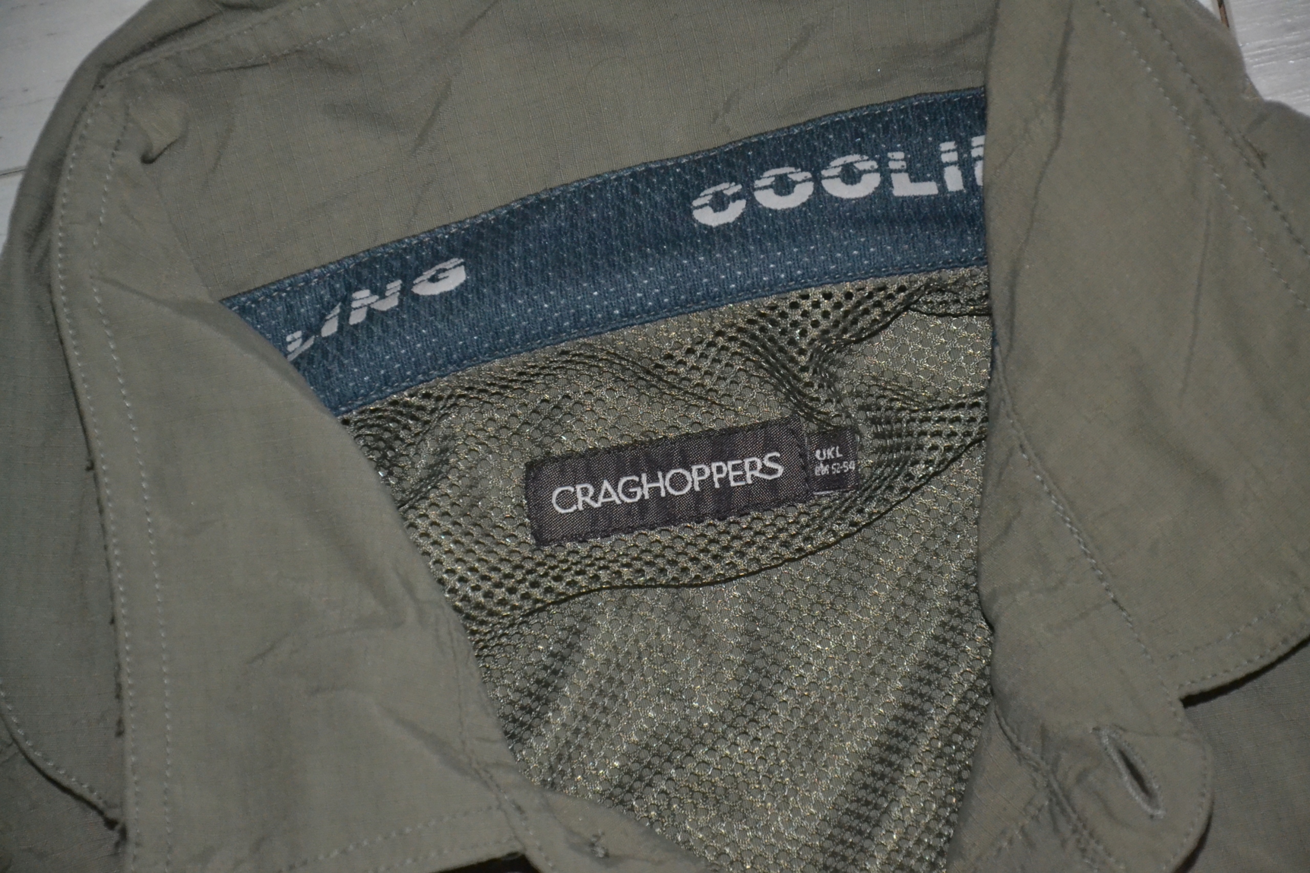 CRAGHOPPERS COOLING MOSQUITO KOSZULA REGULOWANY REKAW L Rozmiar L