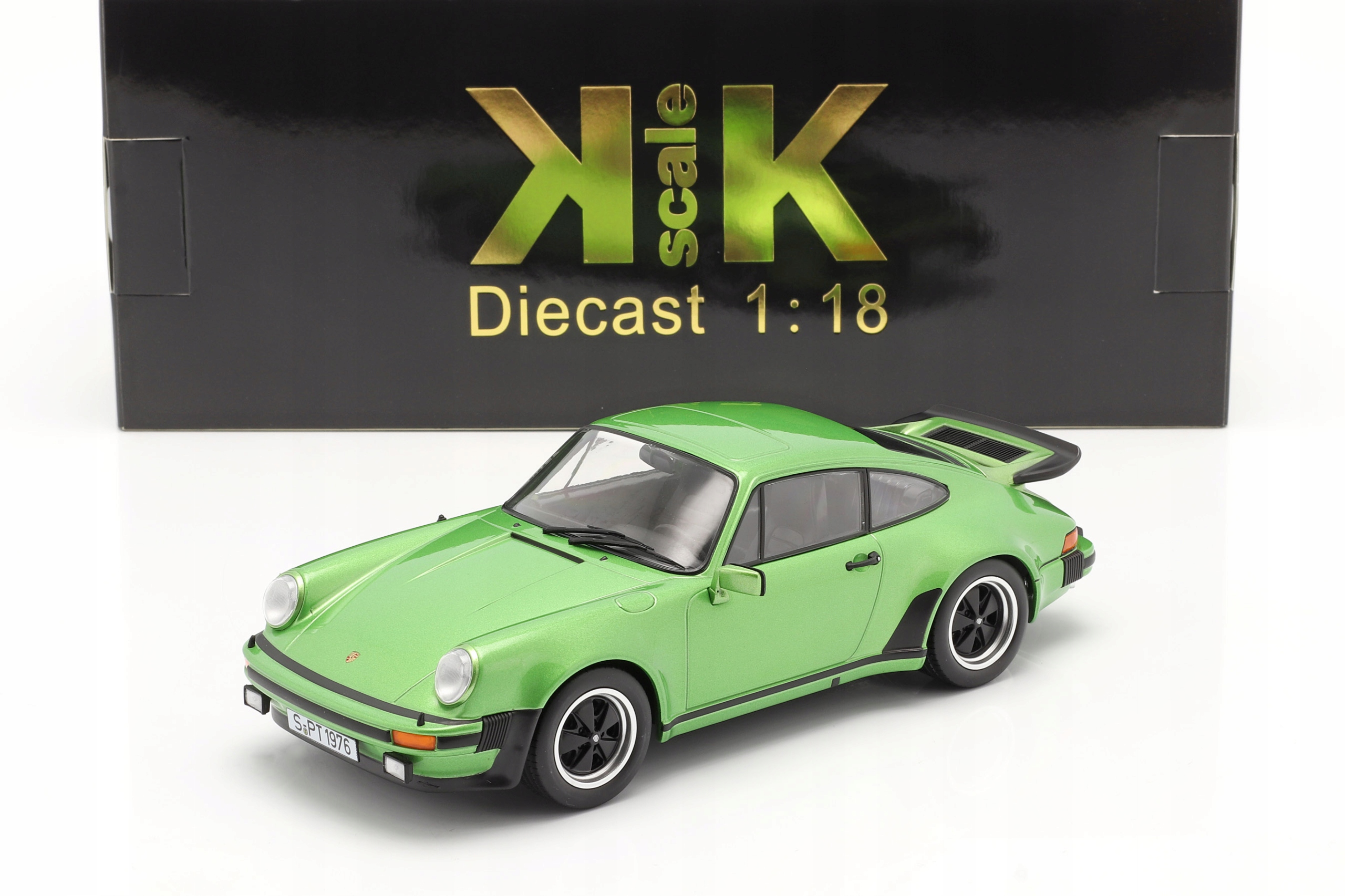 Kk Scale Porsche 911 (930) Turbo 3.0 1978 Green metallic 1:18