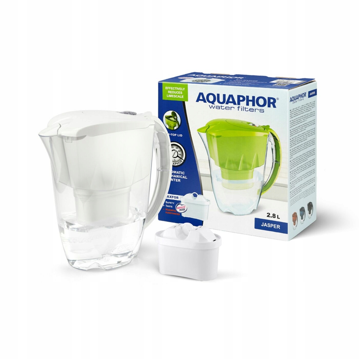 

Dzbanek filtrujący Aquaphor Jasper 2,8l Filtr B25