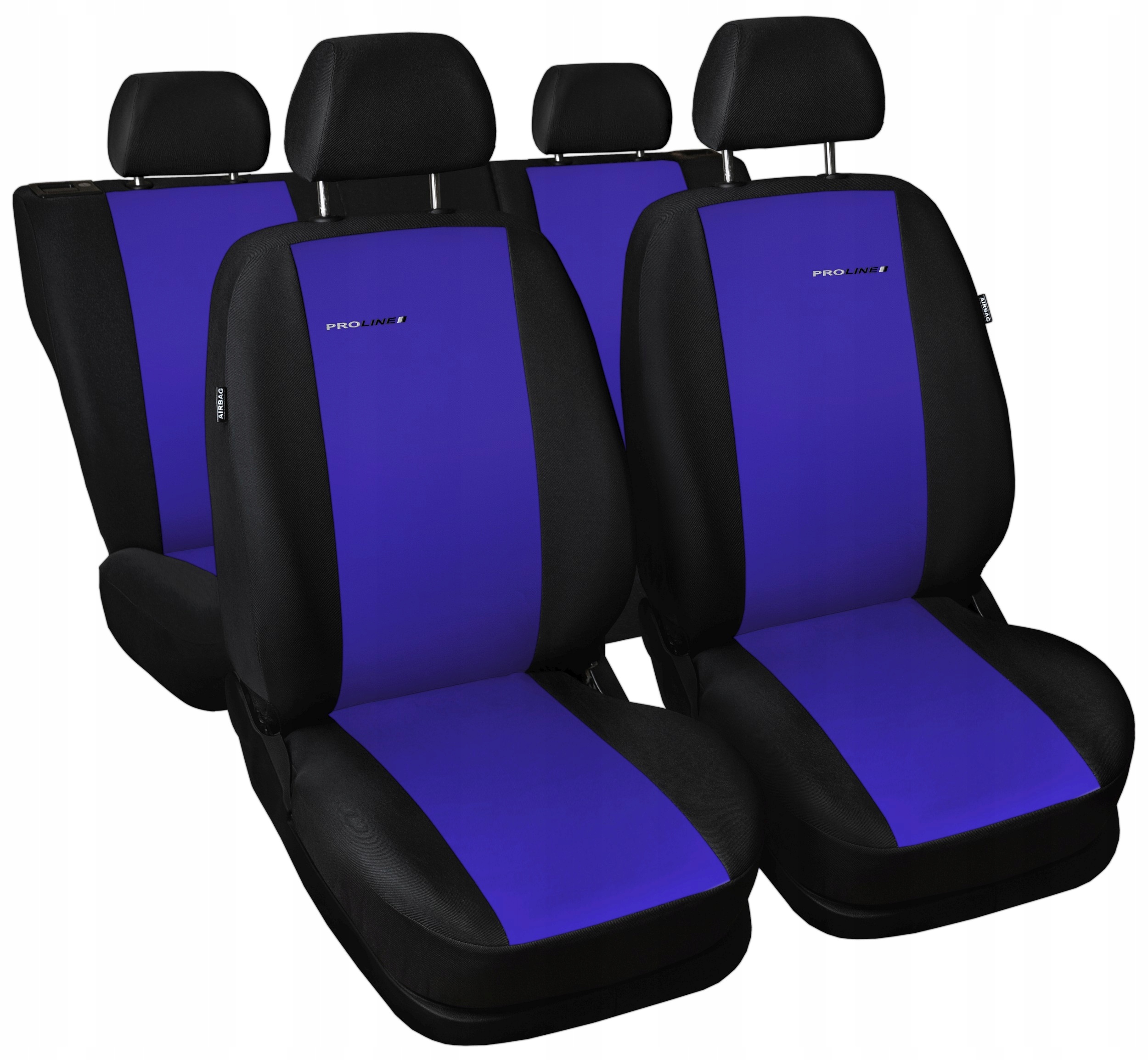 Pokrowce Toyota Yaris 1 2 3 I II III KOMPLET Model PROLINE