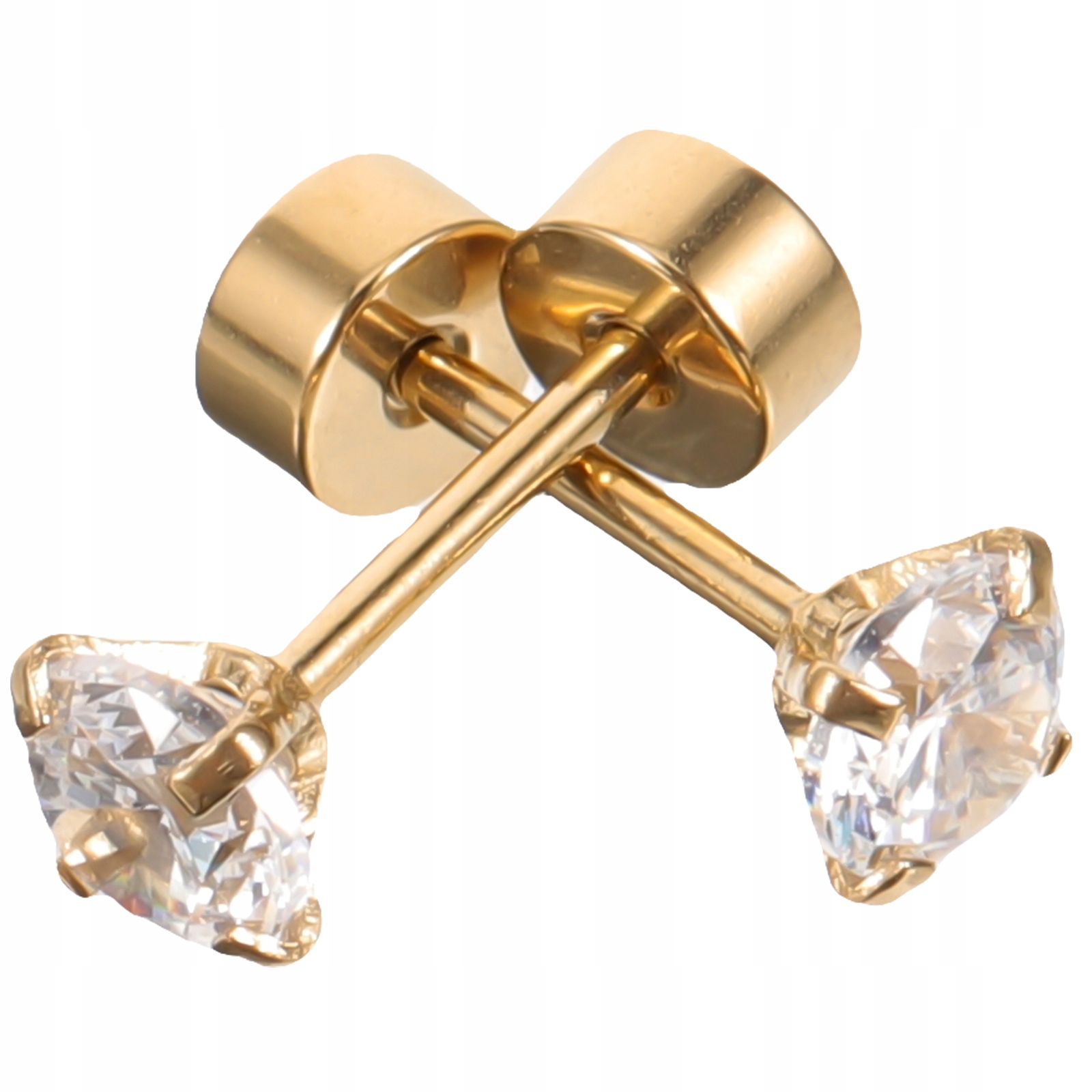 KOLCZYKI HAOSHI ZE STALI TYTANOWEJ, MAŁE DLA Marka bez marki