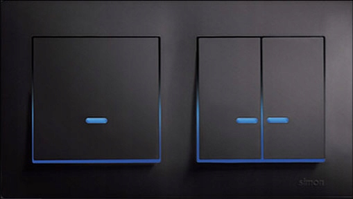 SIMON 54 Puszka natynkowa pojedyncza biała Głębokość 40 mm