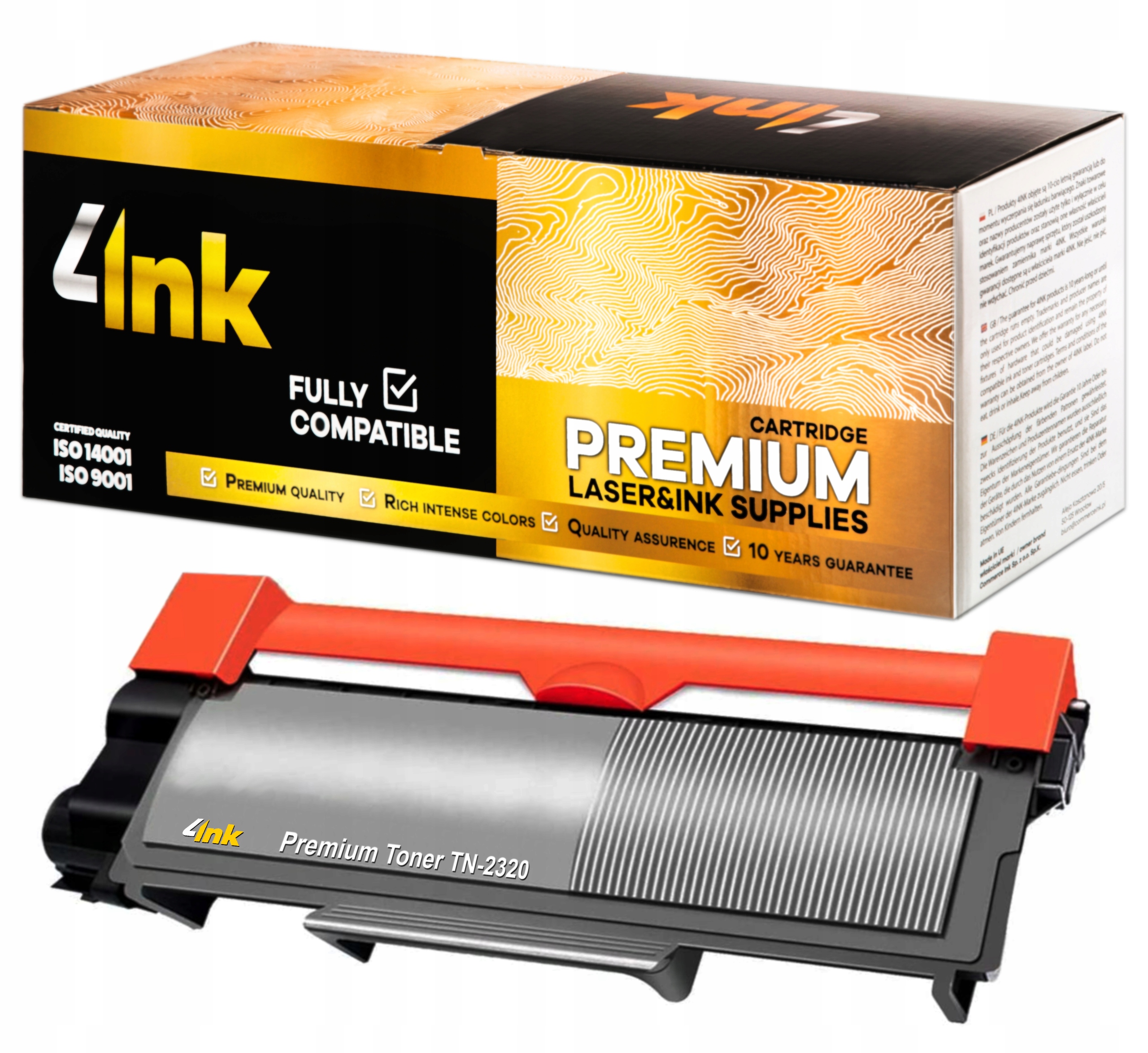 

Toner 4INK Brother TN-2320 XL 2500 Stron
