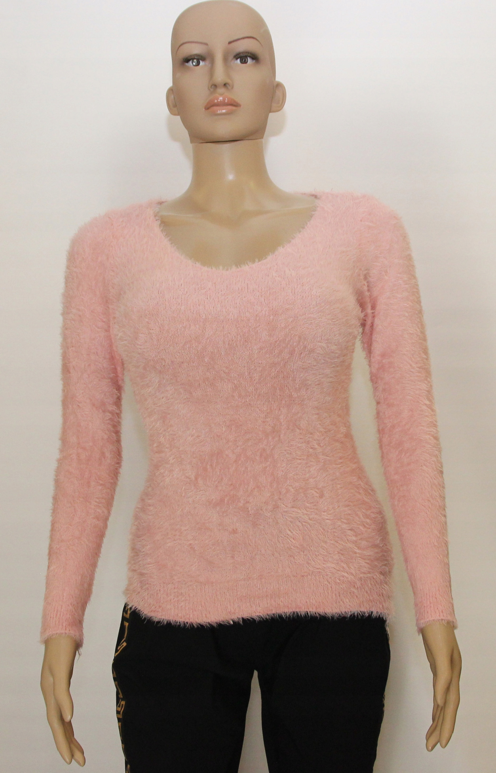 

Sweter alpakowy dekolt w serek Alpaka S M L