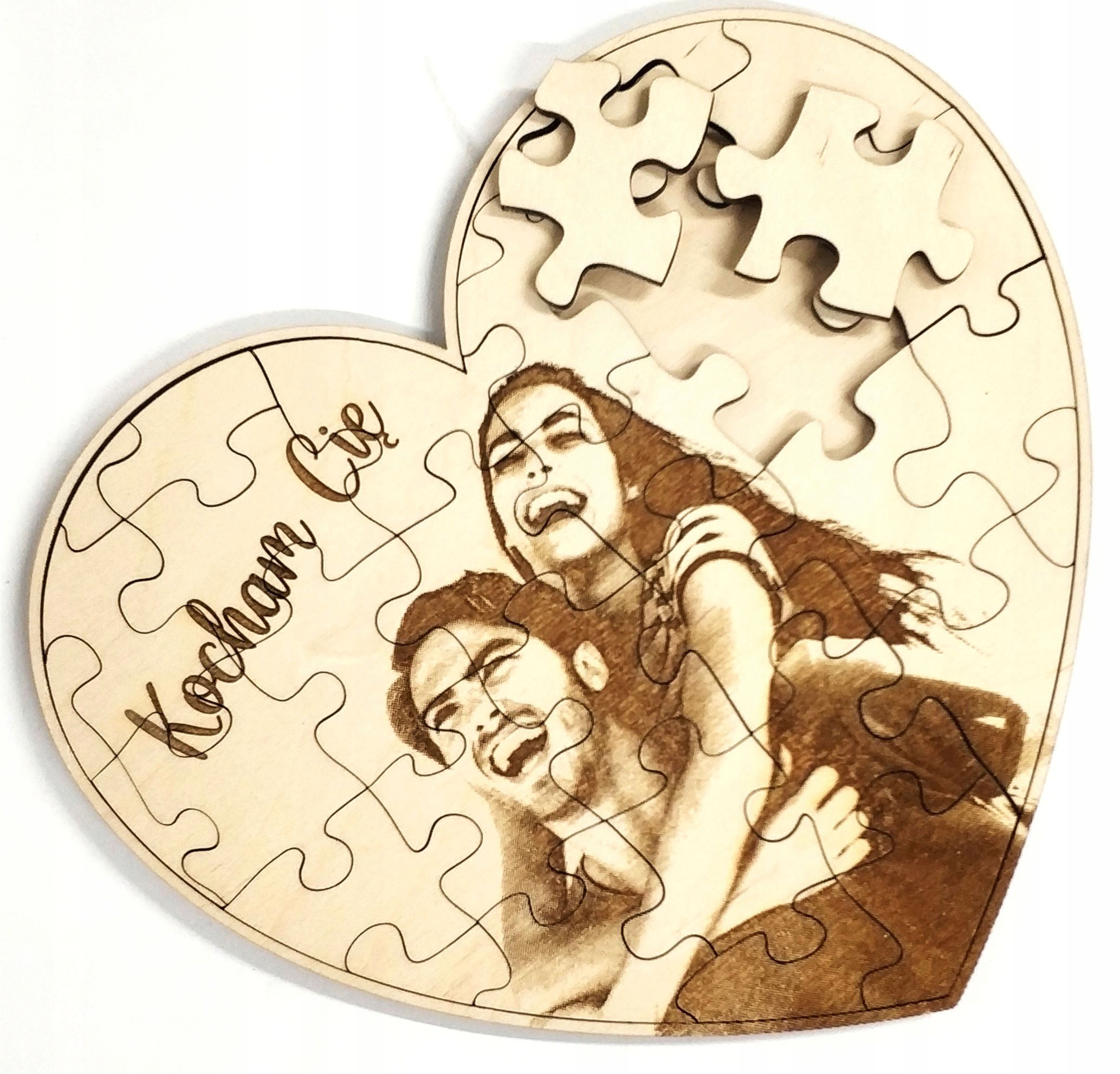 

Puzzle Drewniane Ze Zdjęciem Prezent Na Urodziny
