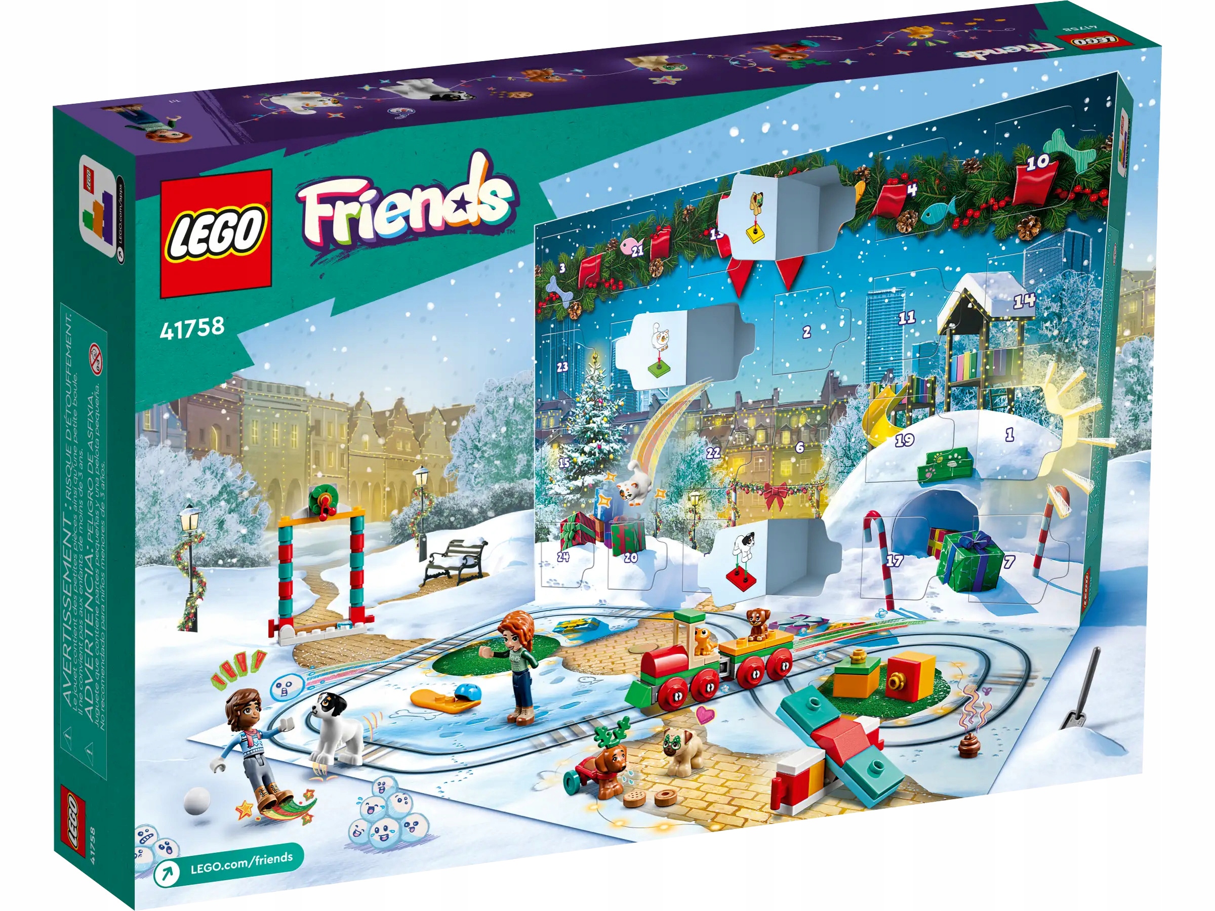 LEGO Friends 41758 Kalendarz Adwentowy 2023 Marka LEGO
