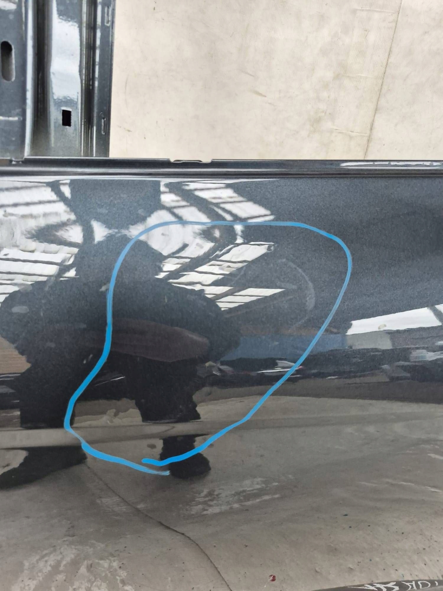 SEAT IBIZA V 5 HB 17-> door rear part rear. left