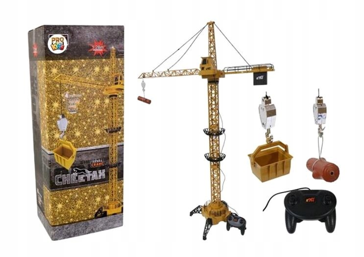 DŹWIG RC 120CM PRACA ZBIOROWA
