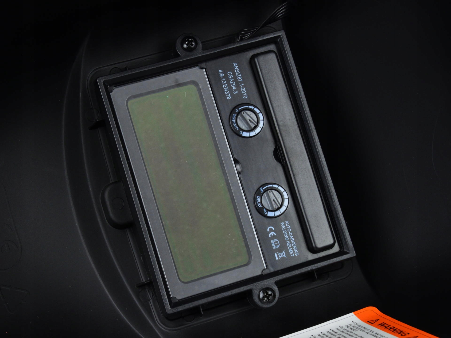 Maska Spawalnicza Przyłbica Samościemniająca Filtr Informacje dodatkowe możliwość szlifowania regulacja czułości