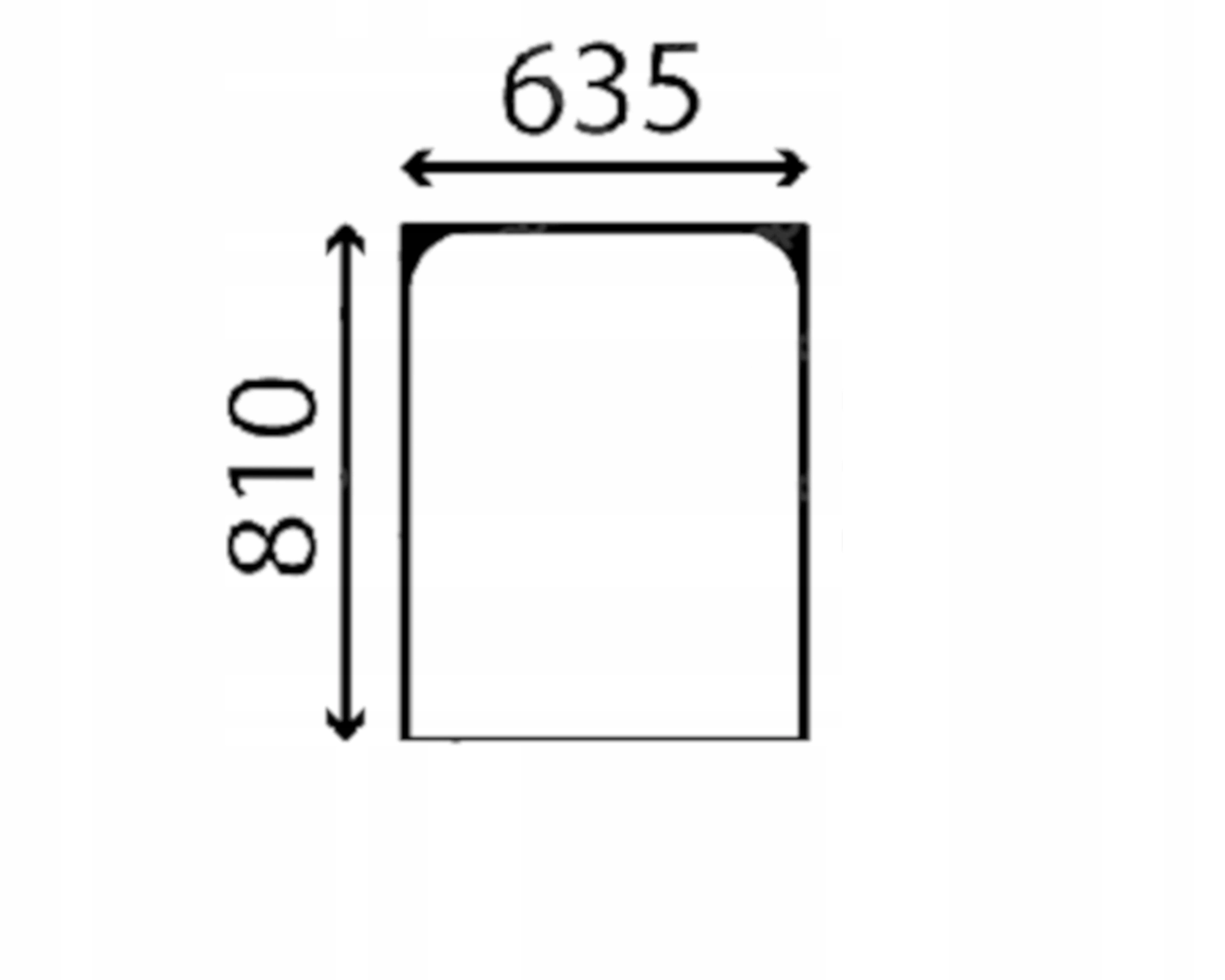 sklo Yanmar přední otevírací 112803 (4362)