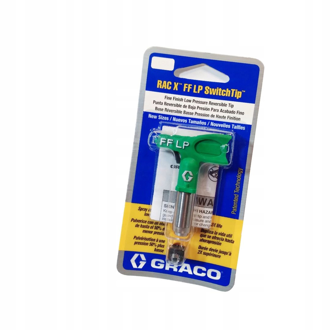 Zielona dysza malarska Graco FF LP516 LOW PRESSURE Producent Graco
