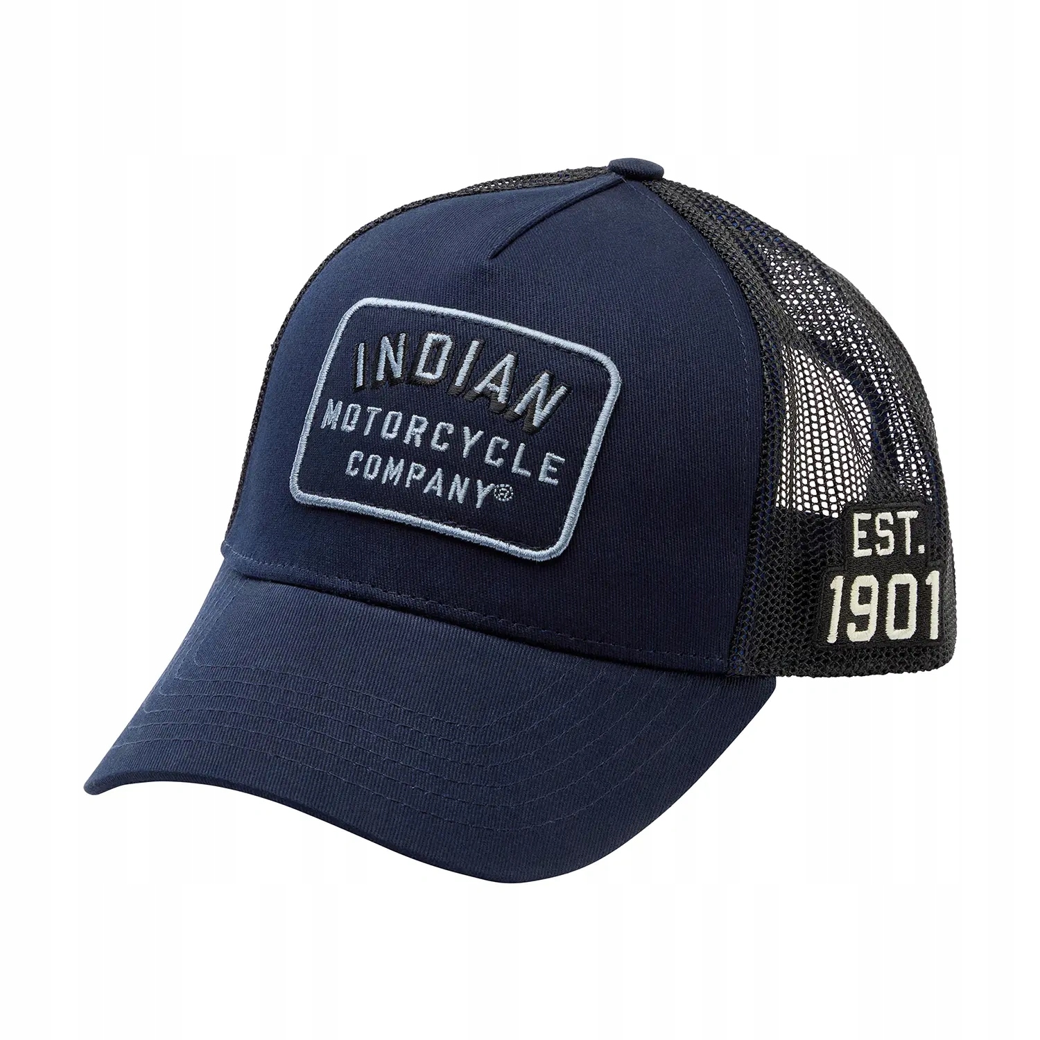 Čepice Indian Motorcycle Trucker Granátová Snapback Logo