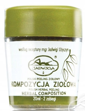 

Jadwiga kompozycja ziołowa Ppz 20ml do peelingu