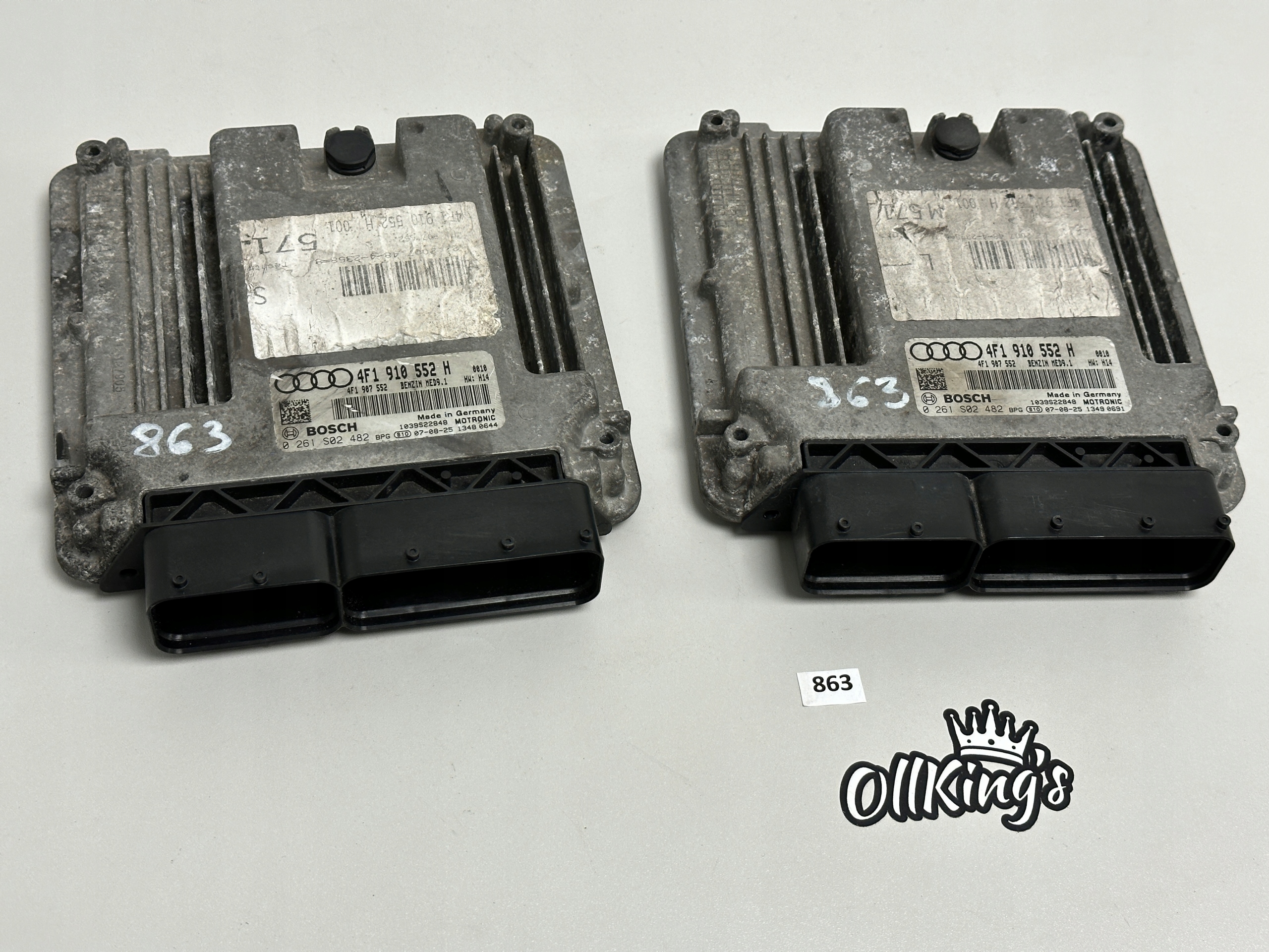 control unit computer of the engine AUDI A6 S6 C6 5.2 V10