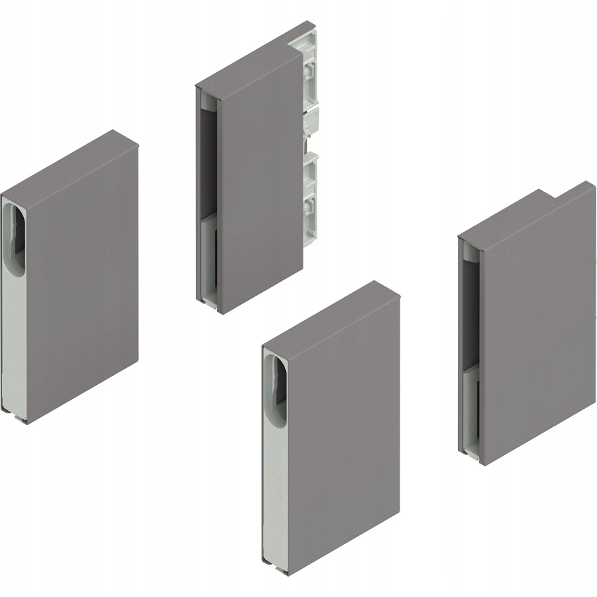 

Blum ZL4M00808 Merivobox Boxcover szary indium mat