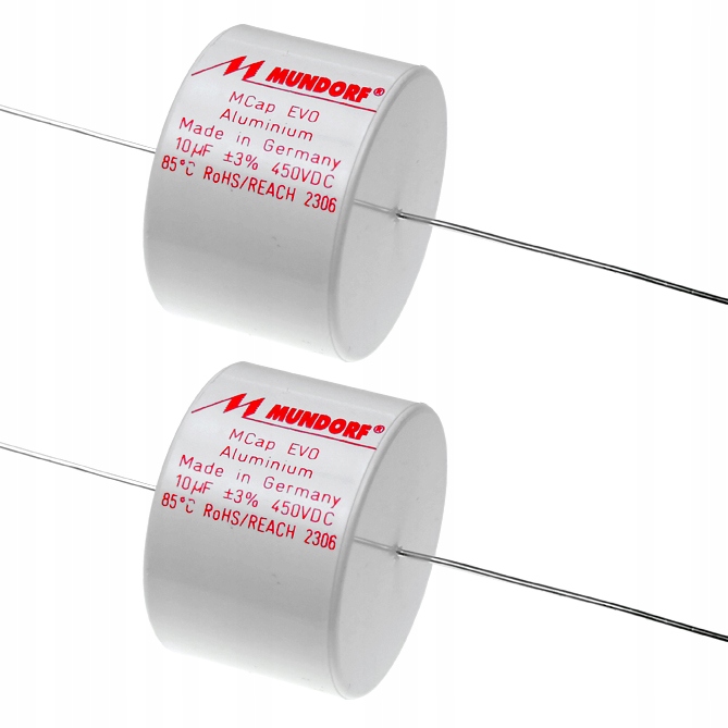 Kondenzátor Mcap Evo Alu 10uF 450V Mundorf 2 ks vybraný pár