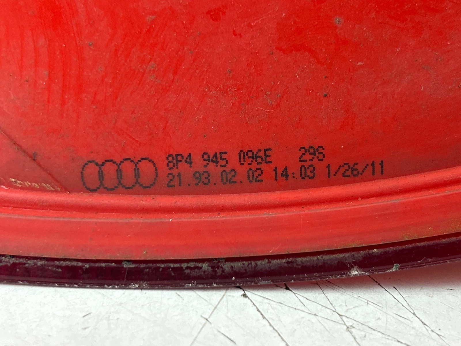 light rear part rear right Audi A3 8P lift sportback 5D