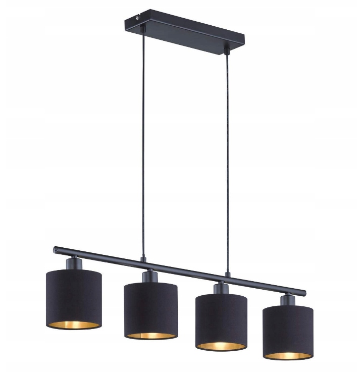 Závesná lampa Reality Leuchten Tommy 4 – svetelné body E14