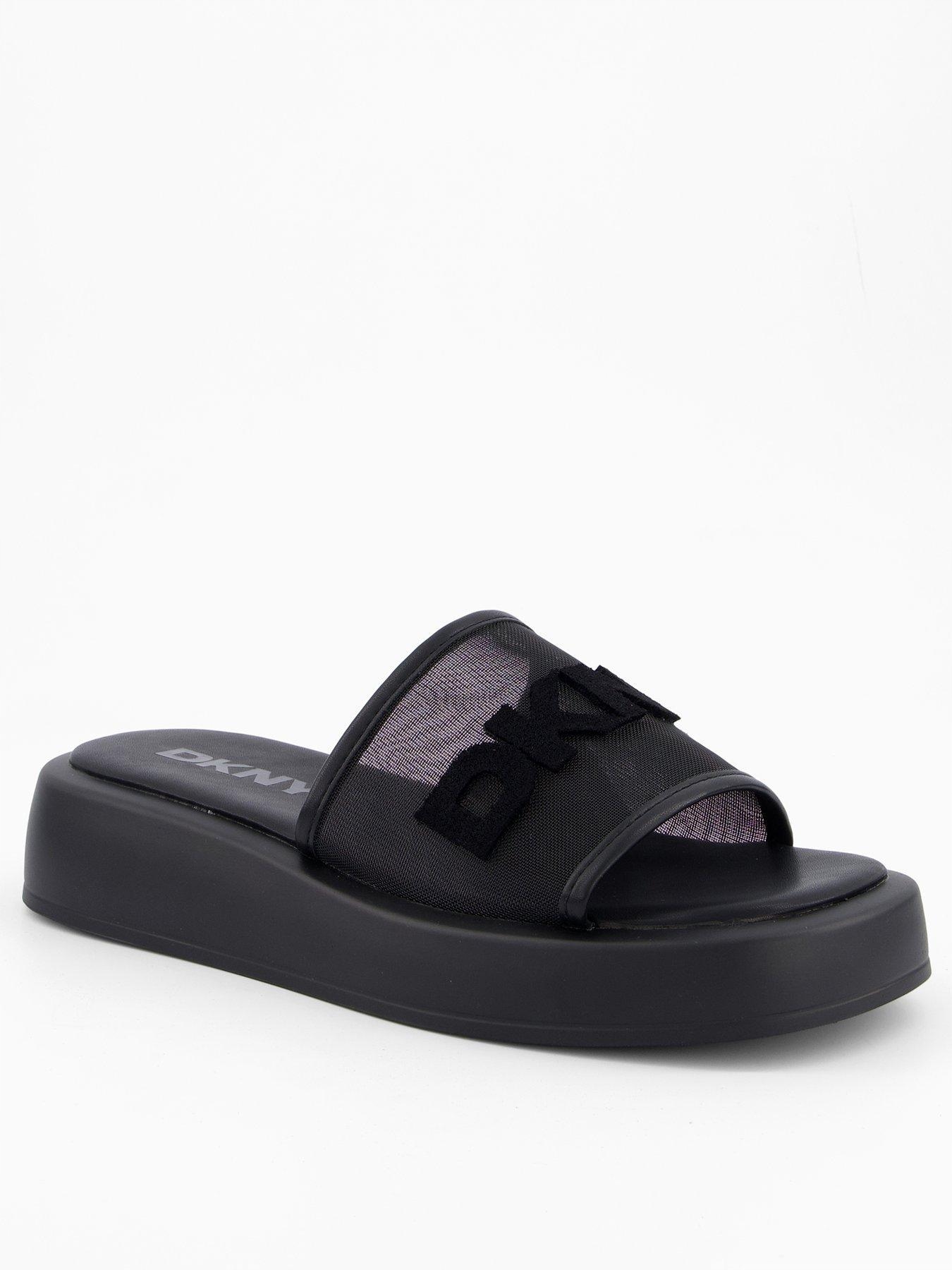 Dkny Nazouváky Na Platformě S Logem K2500541 37