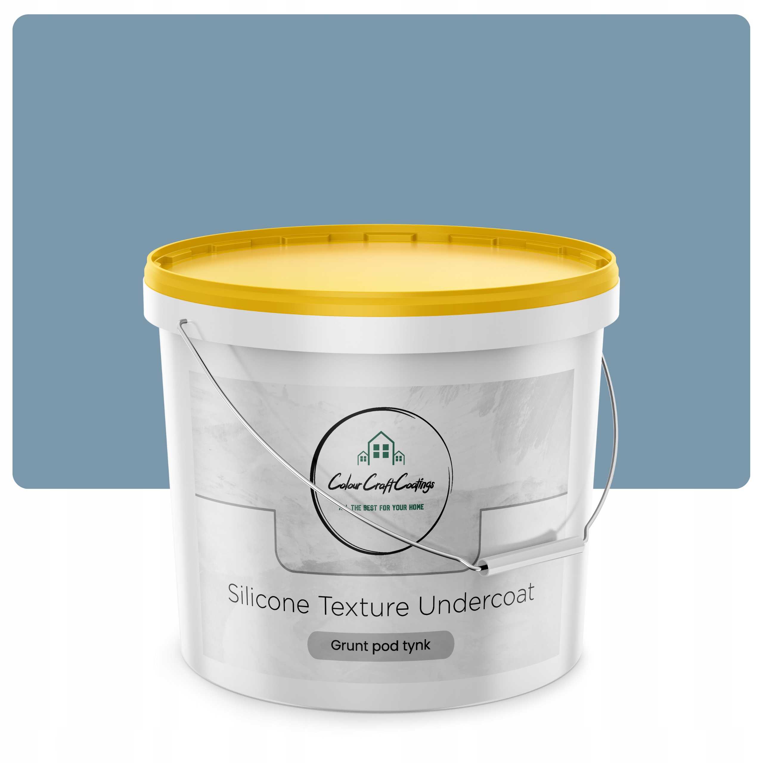 Silikonová omítka pod omítku 15 kg Modrá F126