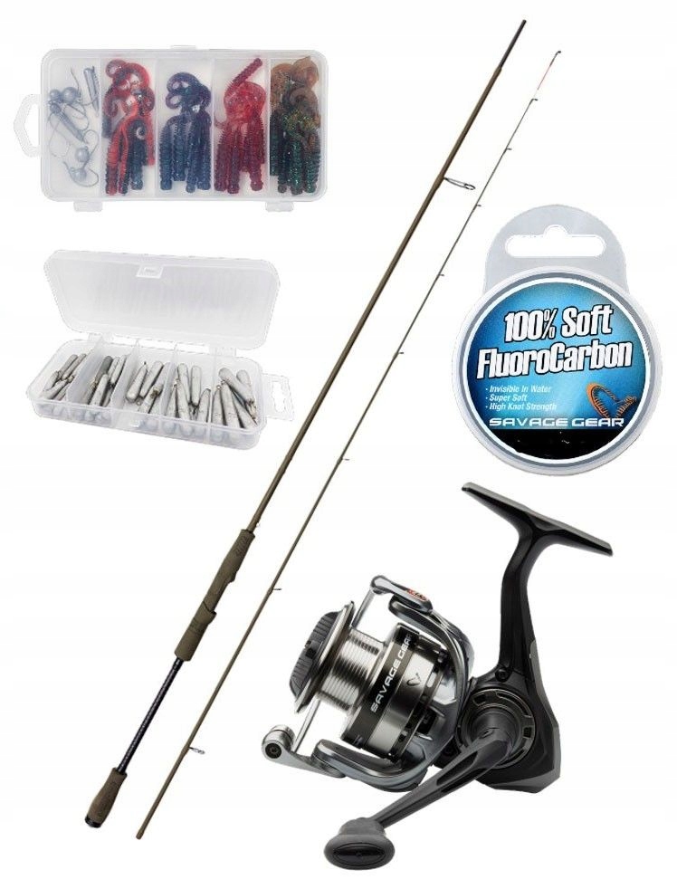 Zestaw Savage Gear Perch Academy Kit 3 2,33m 5-18g