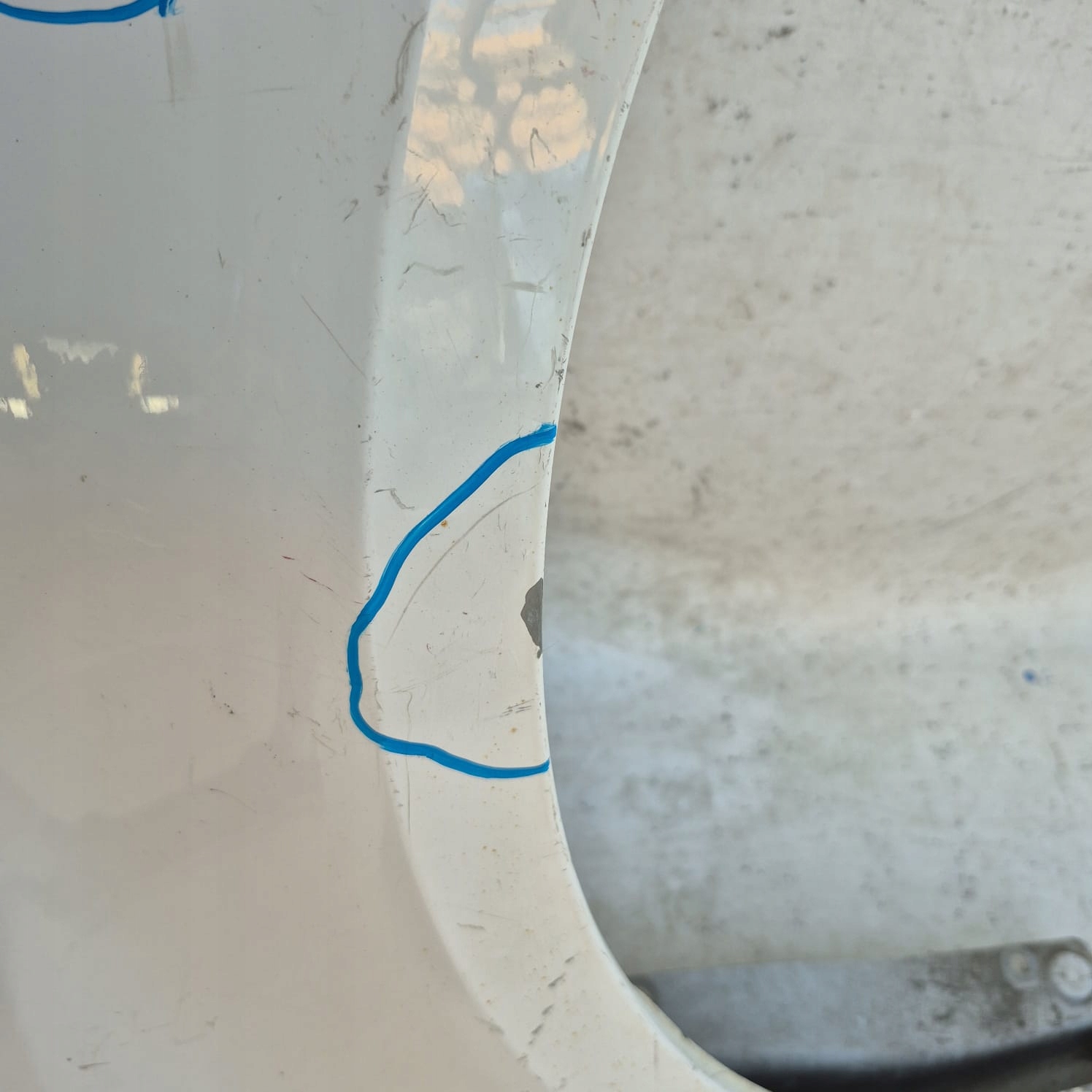 VW CADDY III 3 2K LIFT 10-15 fender front front right