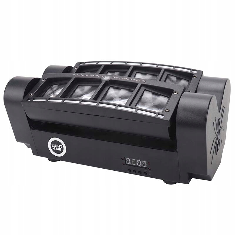 LIGHT4ME SPIDER STROBO LASER efekt LED multiefekt estradowy świetlny Marka Light4Me