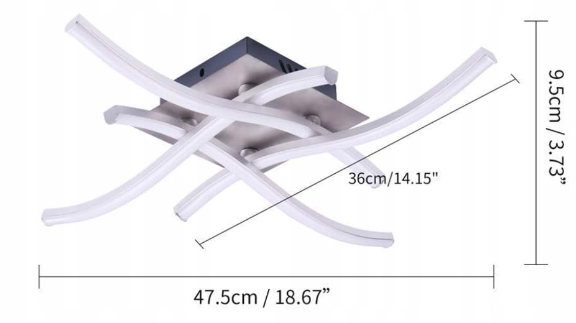 Allomn stropní svítidlo Led 24 W