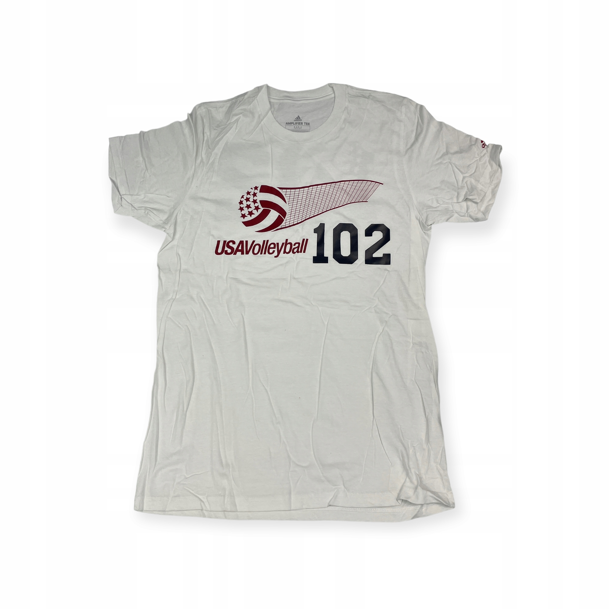 Koszulka męska biała ADIDAS USA VOLLEYBALL 102 M
